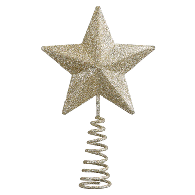 Old World Christmas Mini Gold Star Tree Topper    