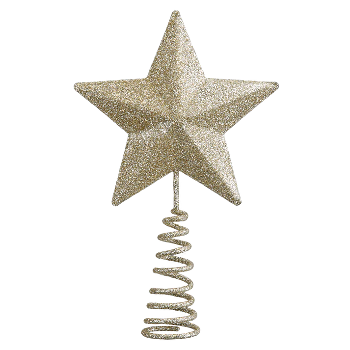 Old World Christmas Mini Gold Star Tree Topper    