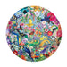 eeBoo Paradise Garden 500 Piece Round Puzzle