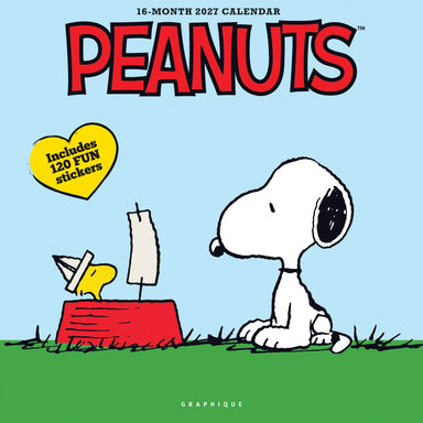 GRPH Peanuts: Happiness Is... 2027 Wall Calendar