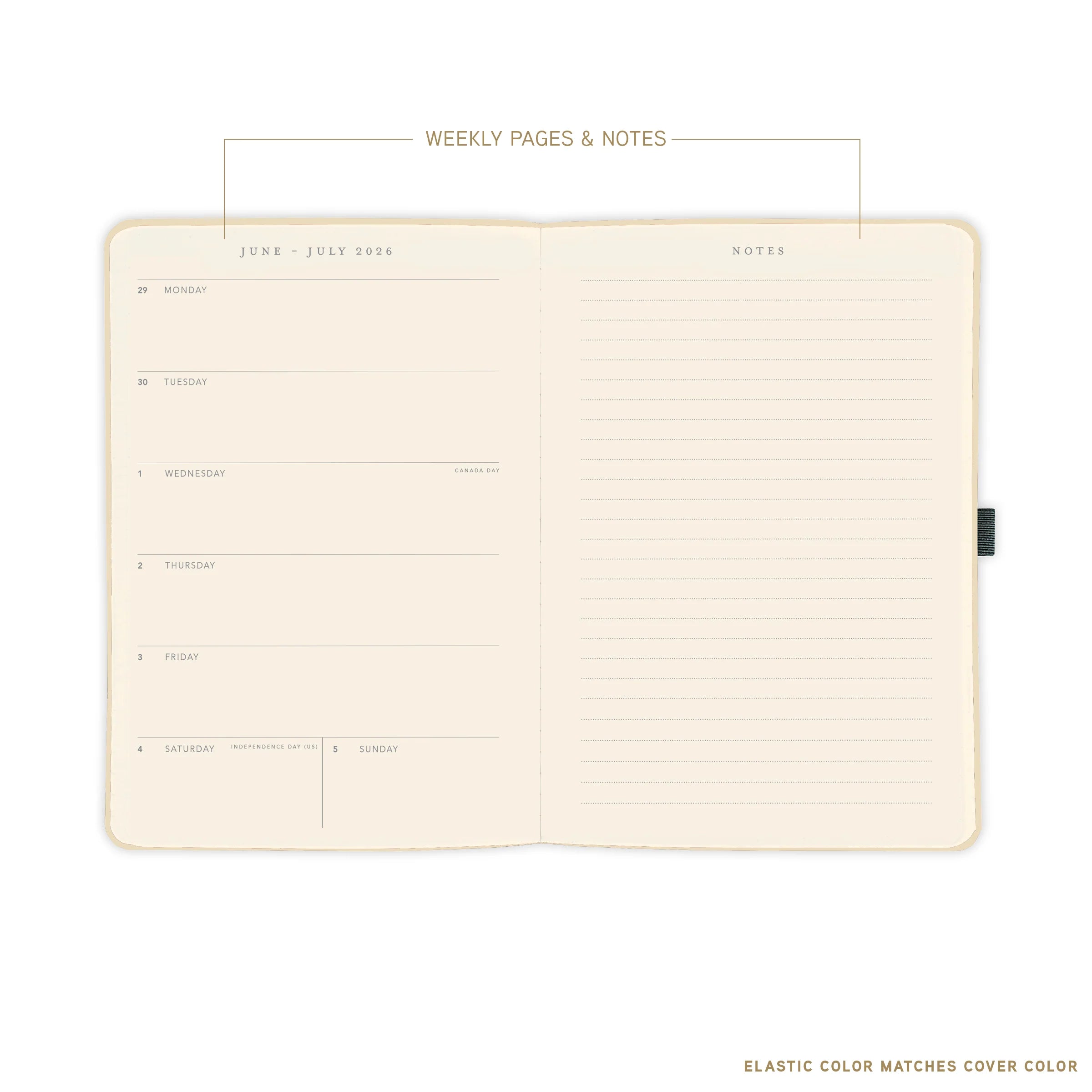GRPH Apollo Collection: Green 2027 Engagement Calendar