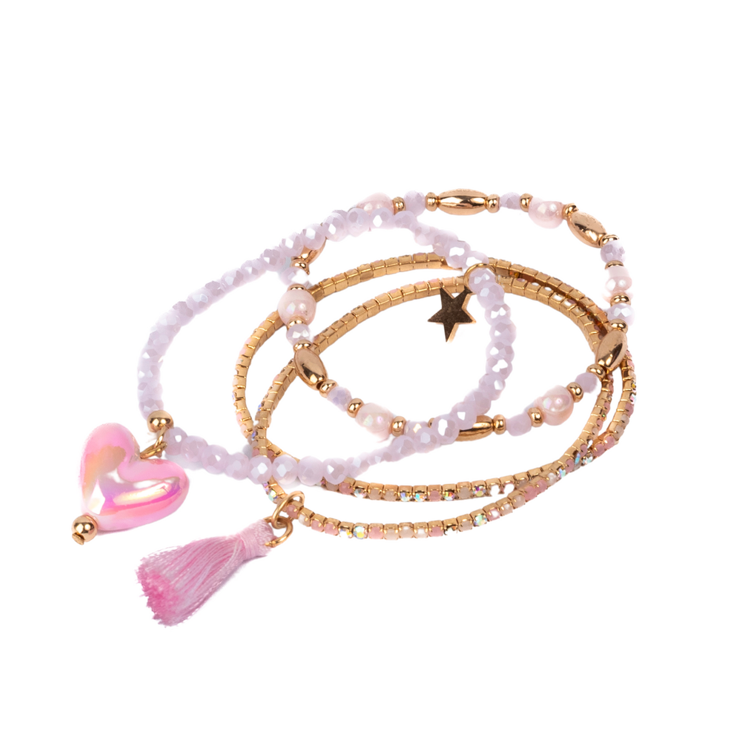 CE Boutique Luminescent Love Bracelet - Set of Four