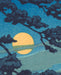 POM Kawase Hasui: Full Moon at Magome Bookmark