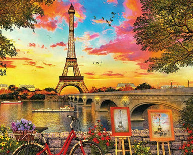 SPRGBK Paris Sunset 350 piece puzzle
