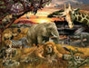 SPRGBK Wild Savanna 400 Piece Family Puzzle