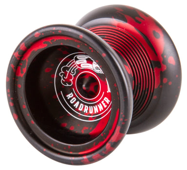 DUNCAN Roadrunner Yo-Yo - Black with Red Splash