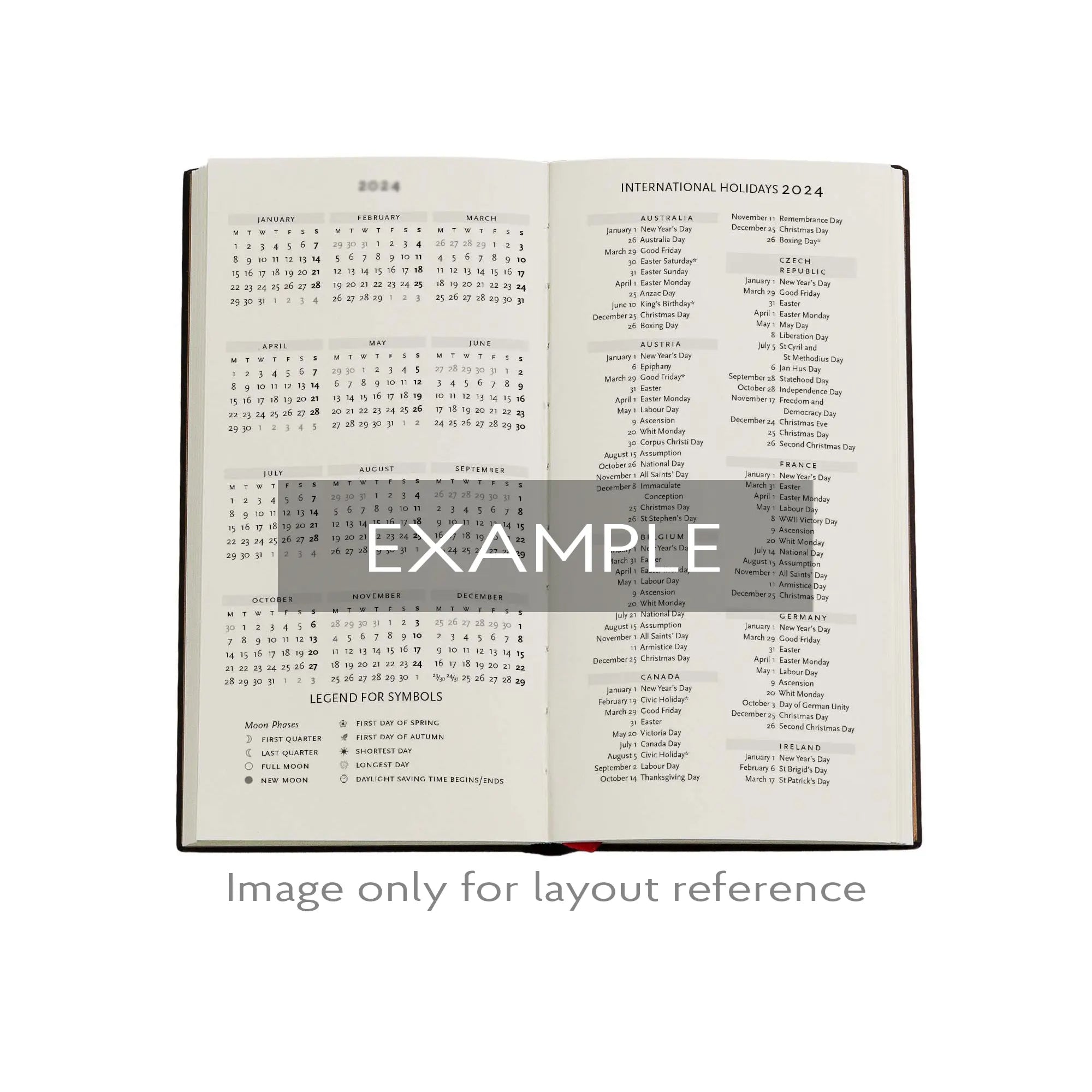 Kara-Ori Pink Japanese Kimono Slim 2026 Engagement Calendar