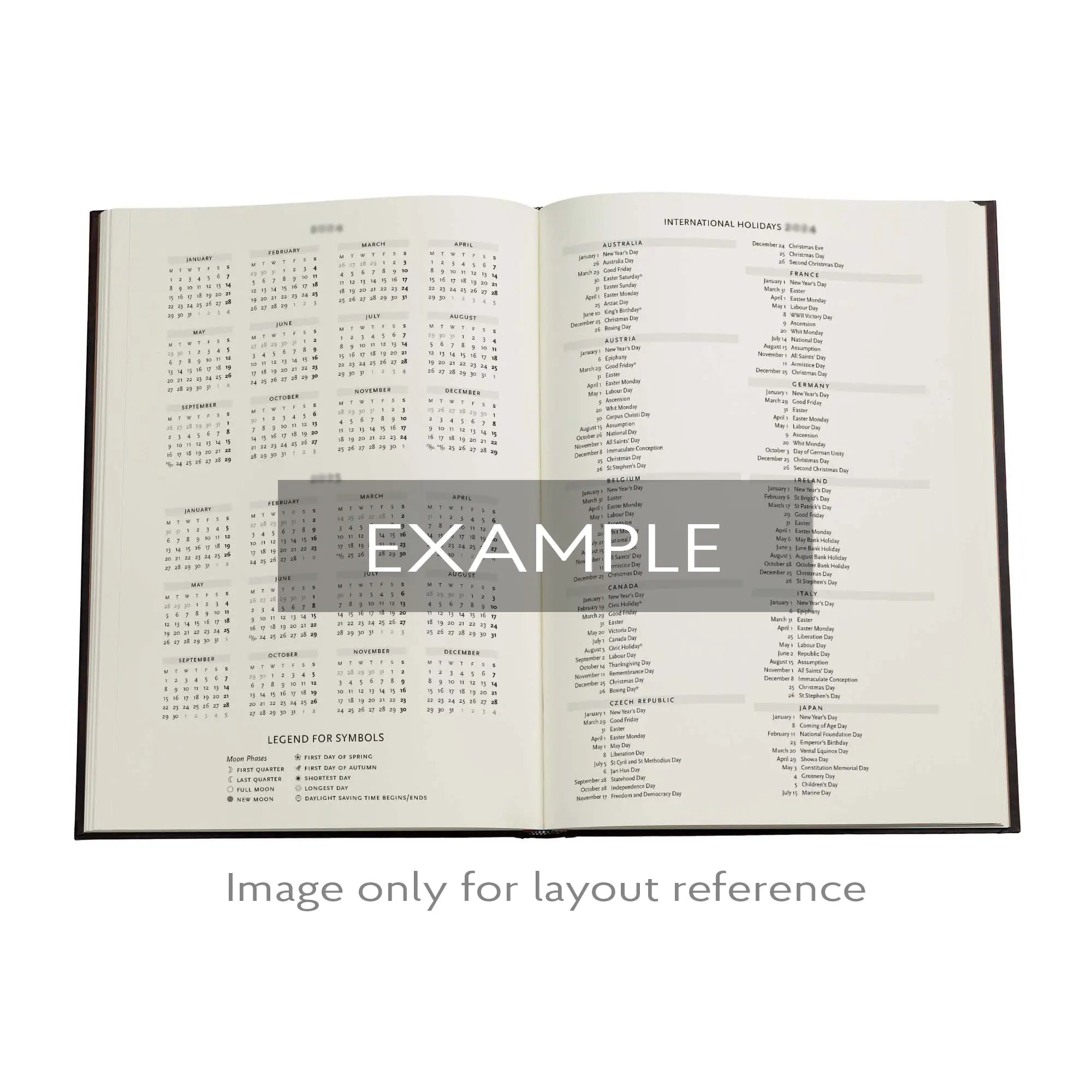 Layla Persian Poetry 2026 Grande Planner