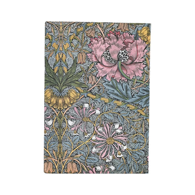 William Morris Pink Honeysuckle Flexi Midi 2026 18-Month Engagement Calendar