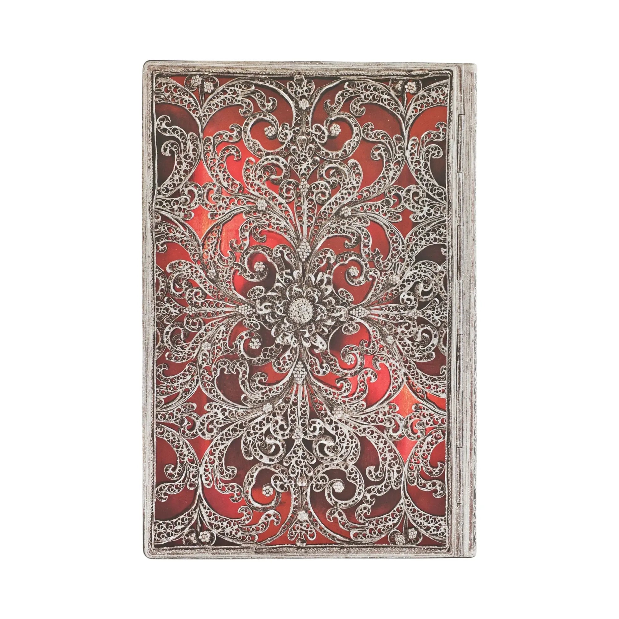 Garnet Silver Filigree 2026 Mini Planner