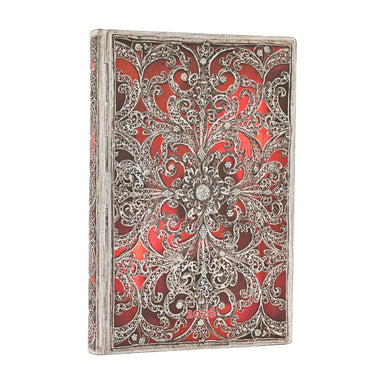 Garnet Silver Filigree 2026 Mini Planner