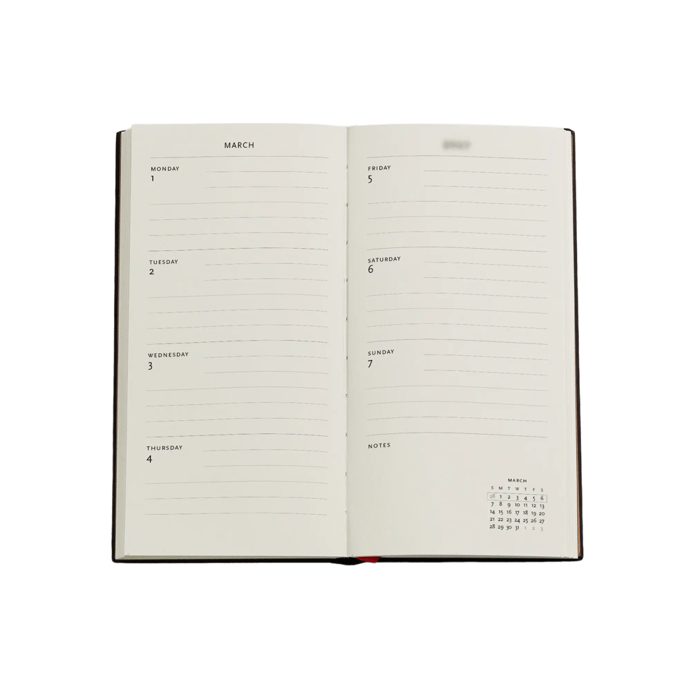 PRB 2027 Lotus River Planner Slim Hardcover