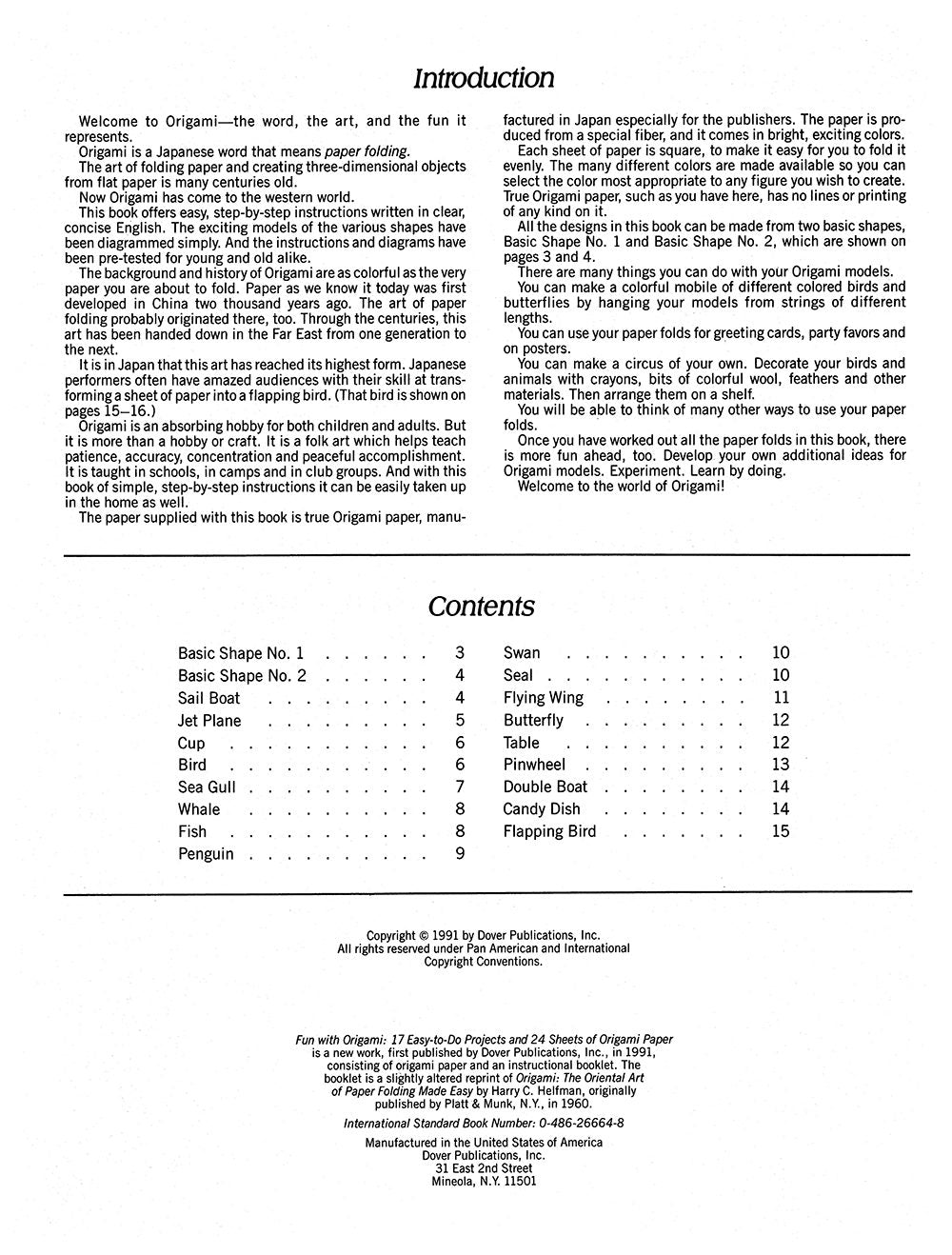 DVR Fun with Origami