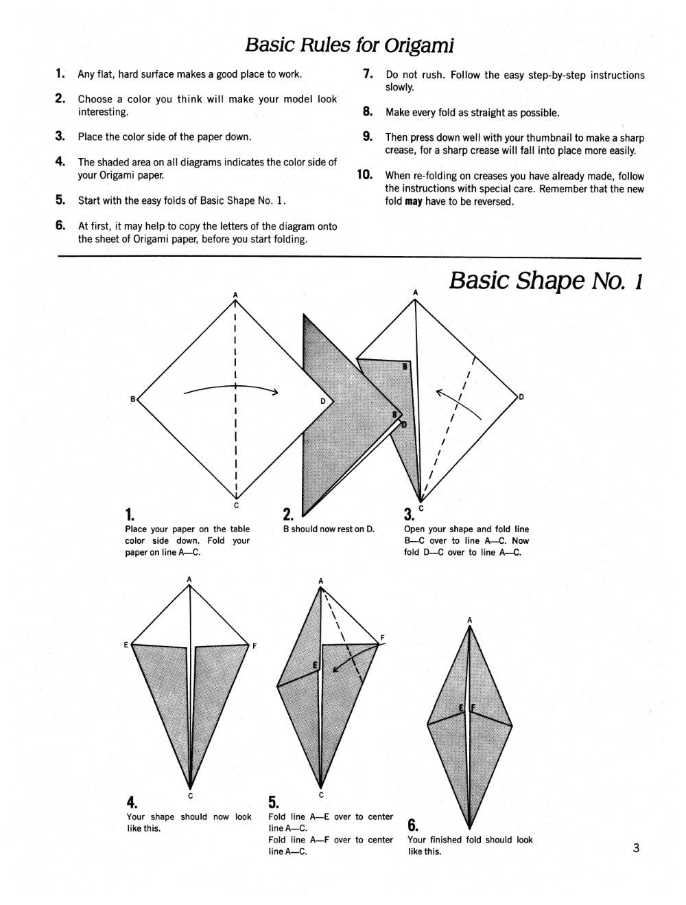 DVR Fun with Origami