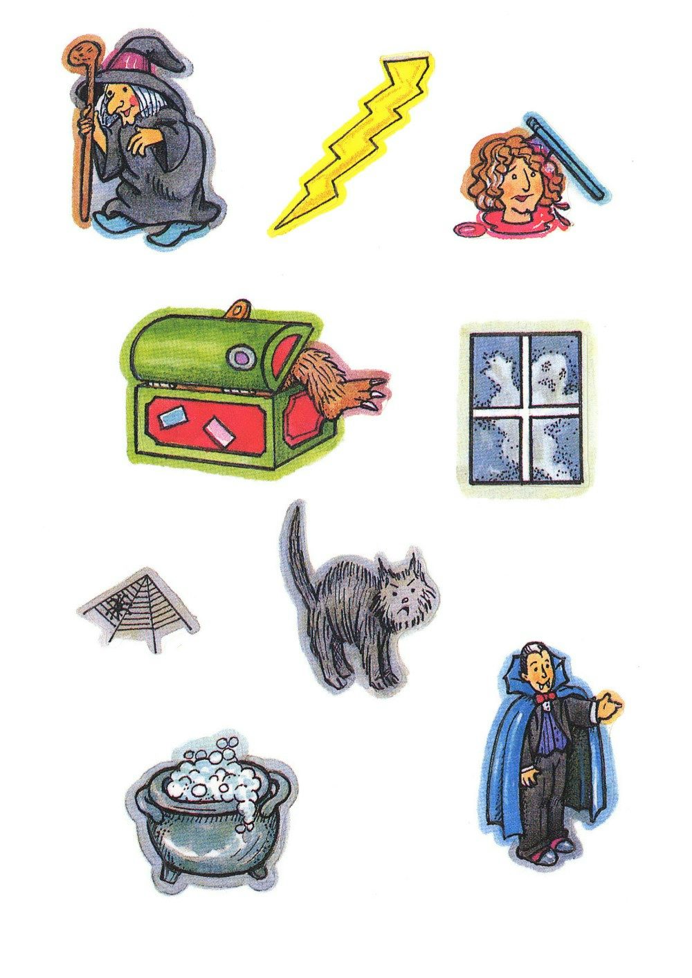 DVR Make Your Own Haunted House Sticker Book