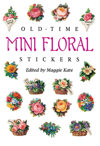 DVR Old-Time Mini Floral Stickers