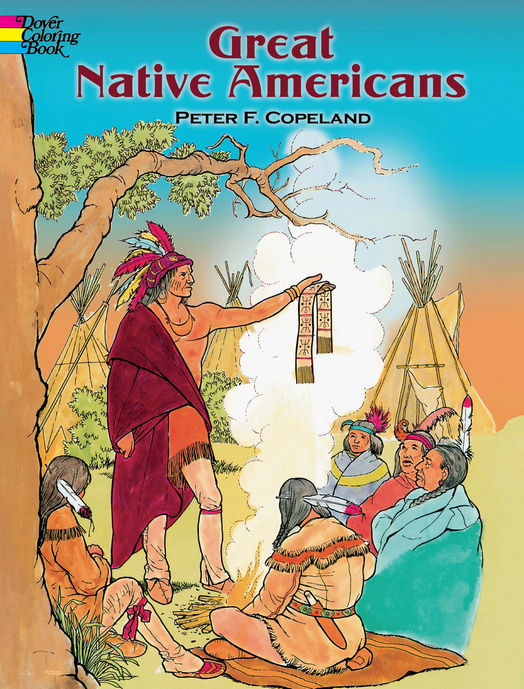 DVR Great Native Americans Coloring Book