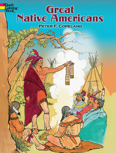 DVR Great Native Americans Coloring Book