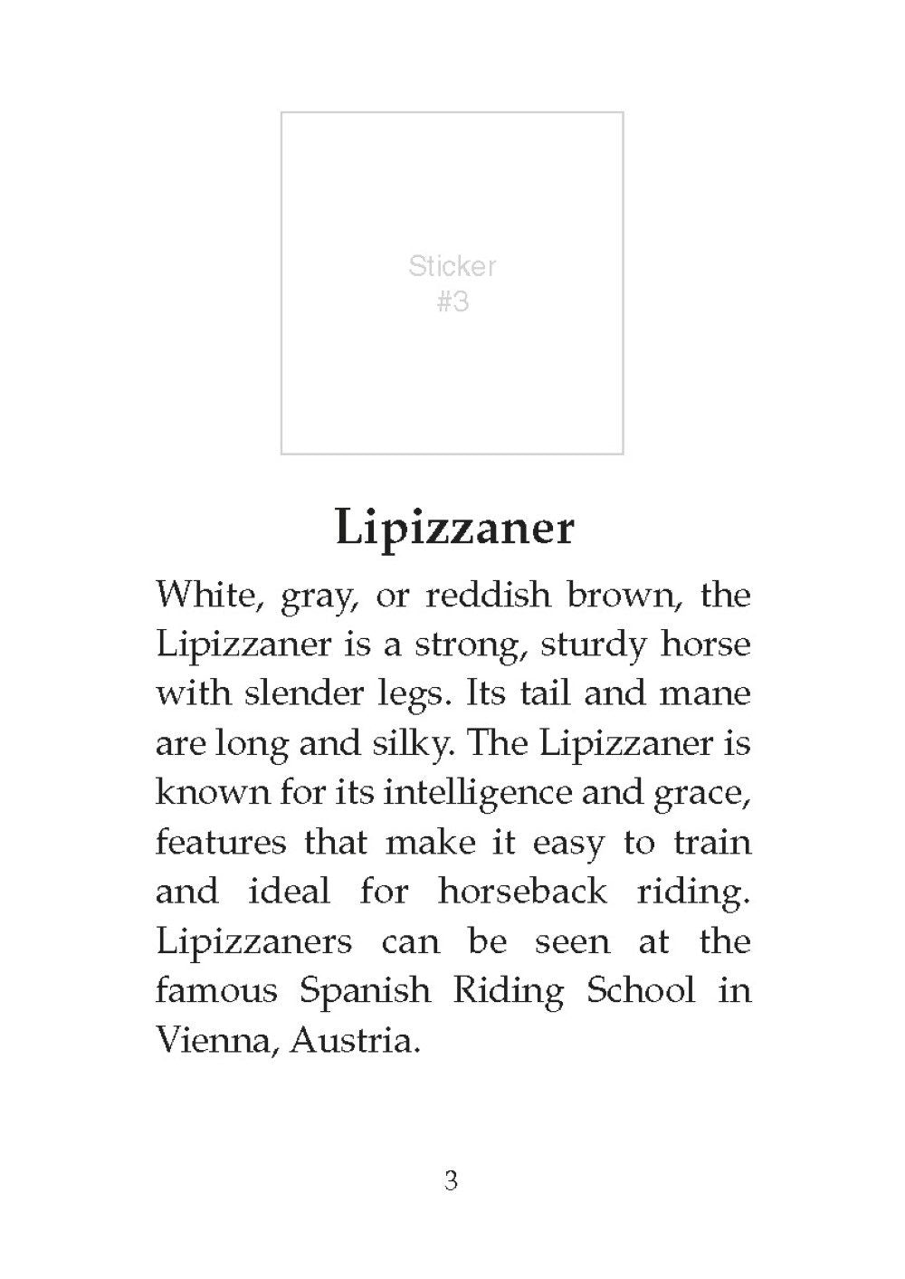 DV Learn About Horses Sticker Activity Book