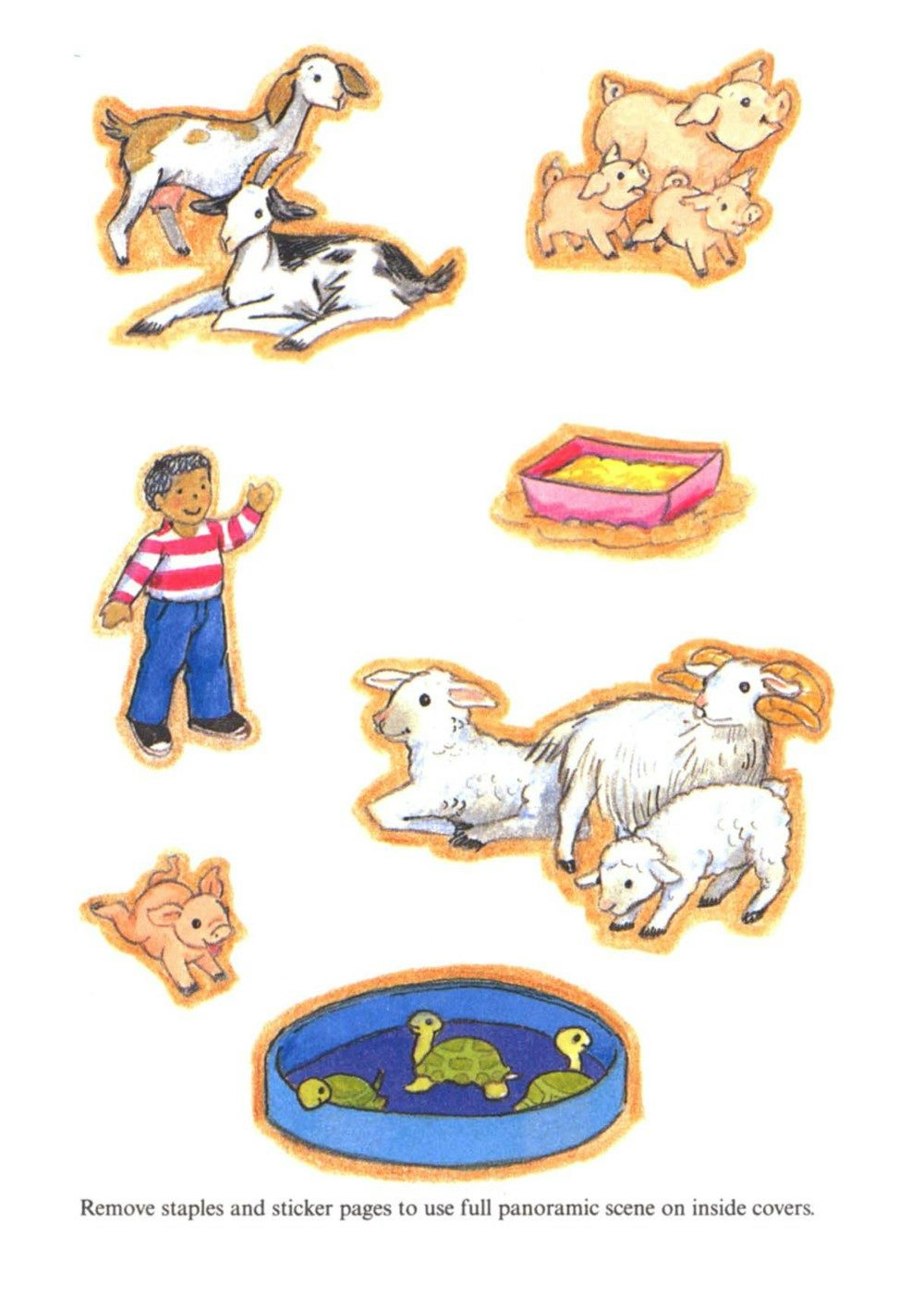 DVR Petting Zoo Sticker Activity Book