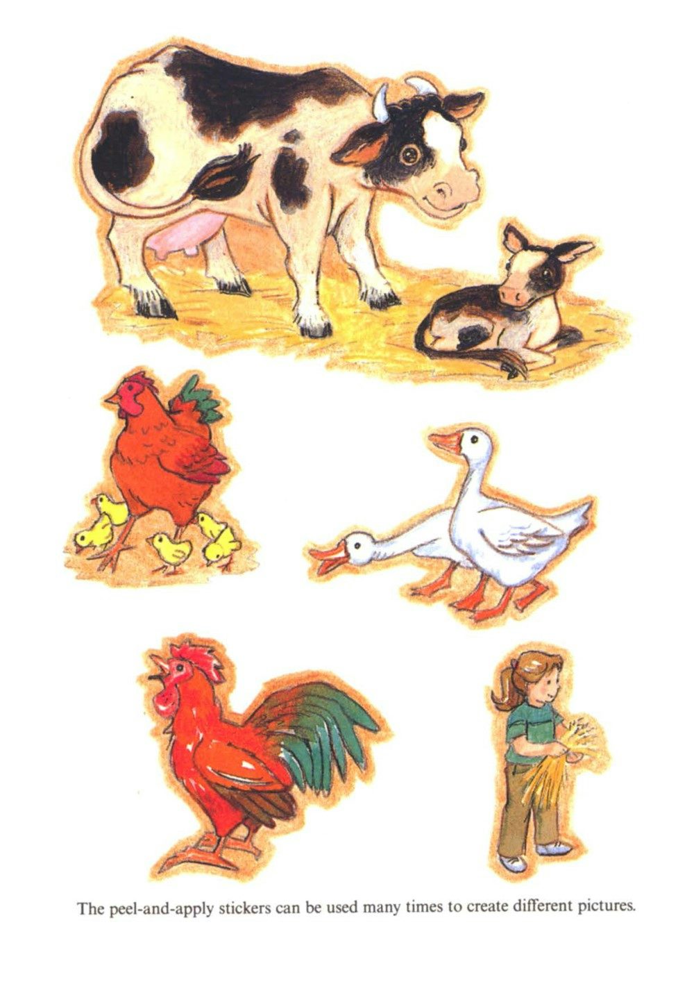 DVR Petting Zoo Sticker Activity Book
