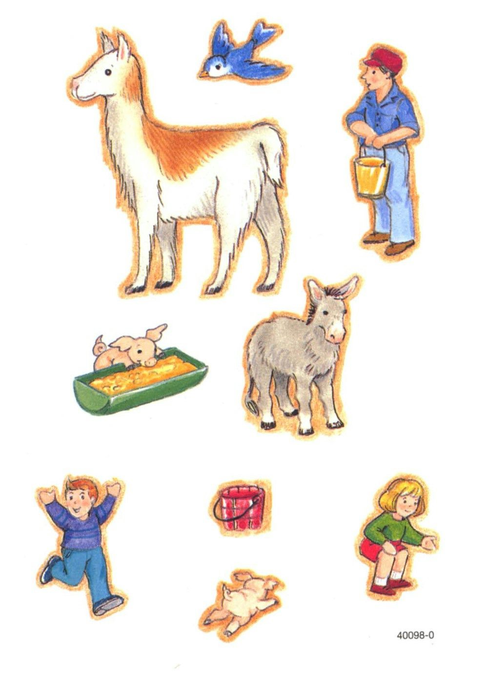 DVR Petting Zoo Sticker Activity Book