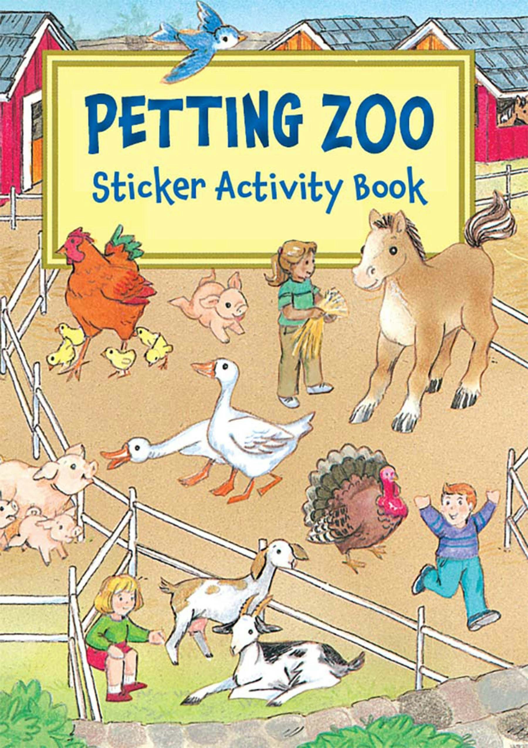 DVR Petting Zoo Sticker Activity Book