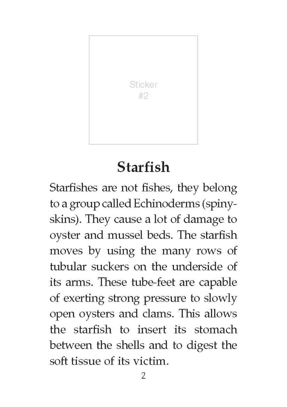 DVR Learning About Sea Animals