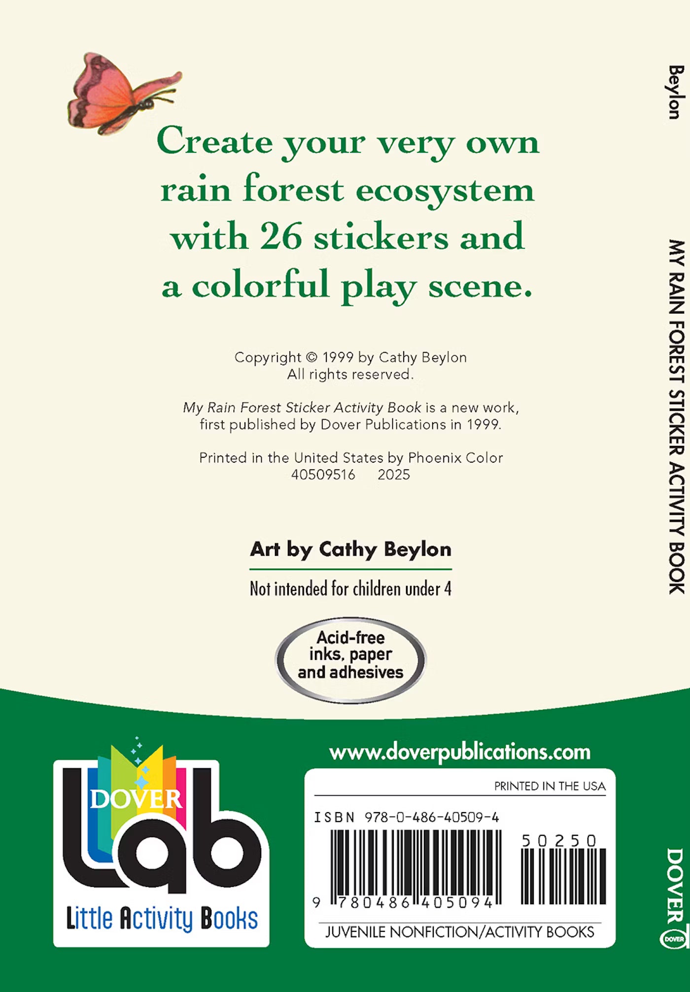 My Rain Forest Sticker Activity Book