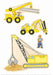 DVR Little Construction Site Sticker Activity Book