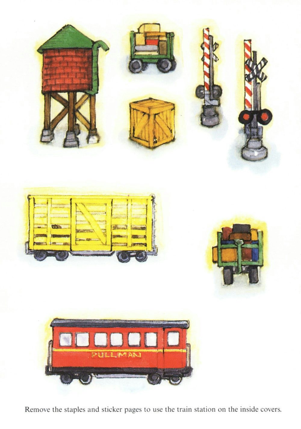 DVR Little Trains Sticker Activity Book