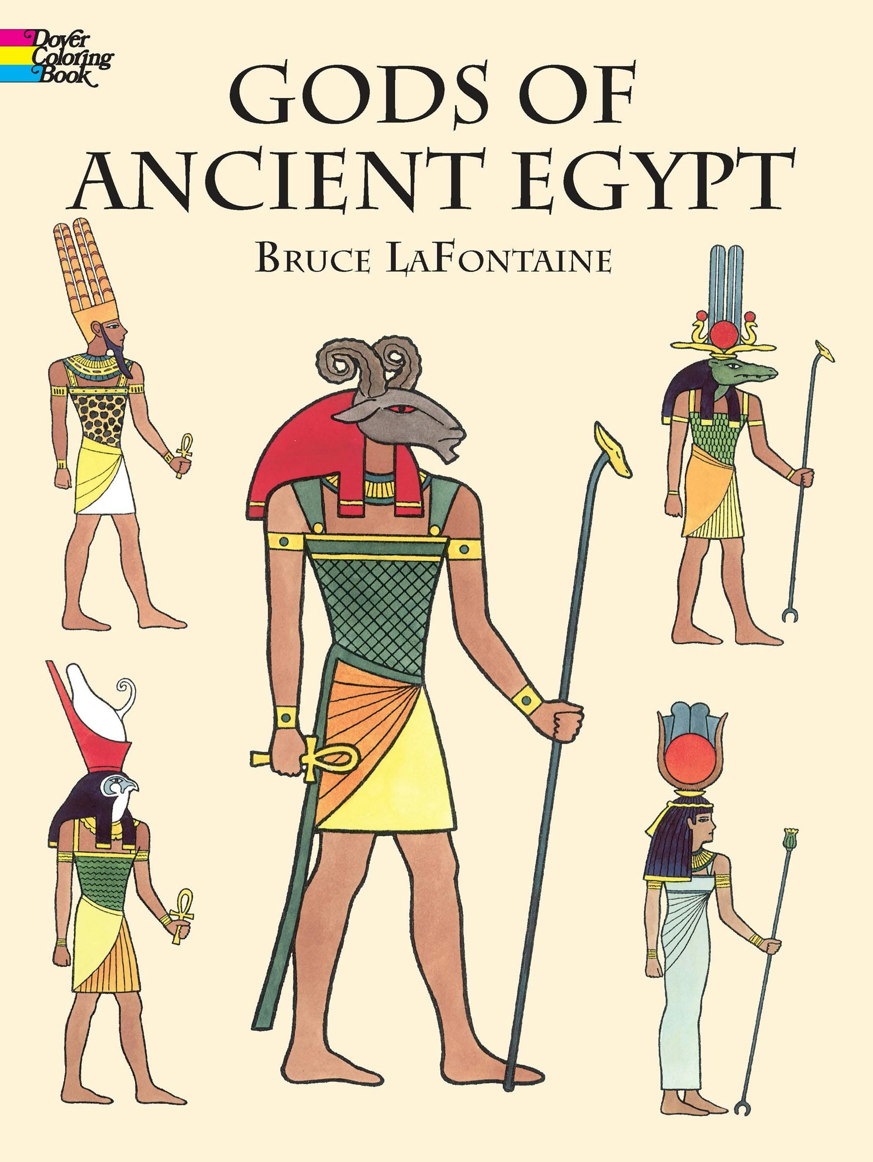 DVR Gods of Ancient Egypt Coloring Book