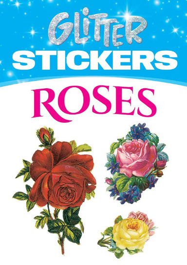 DVR Glitter Stickers: Roses