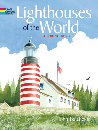 DVR Lighthouses of the World Coloring Book