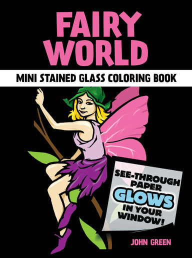 DVR Fairy World Mini Stained Glass Coloring Book
