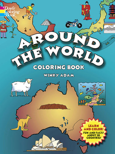 DVR Around the World Coloring Book
