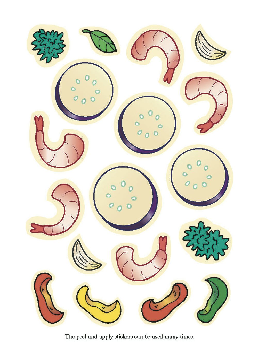 DVR Make Your Own Pizza Sticker Activity Book