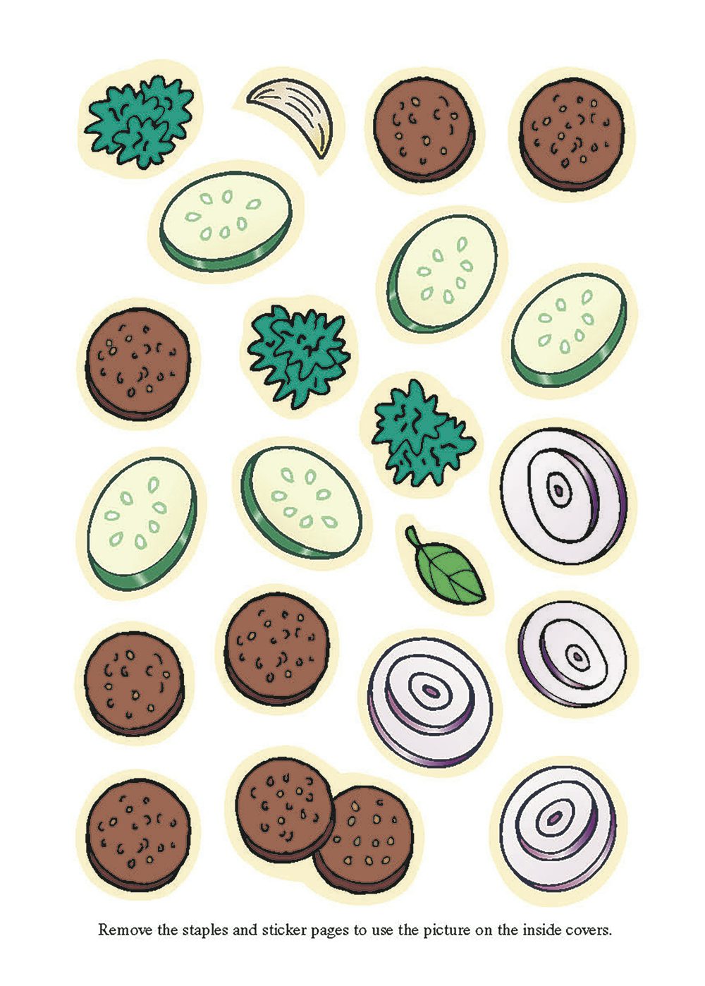 DVR Make Your Own Pizza Sticker Activity Book