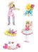 DVR Glitter Stickers: Ballet