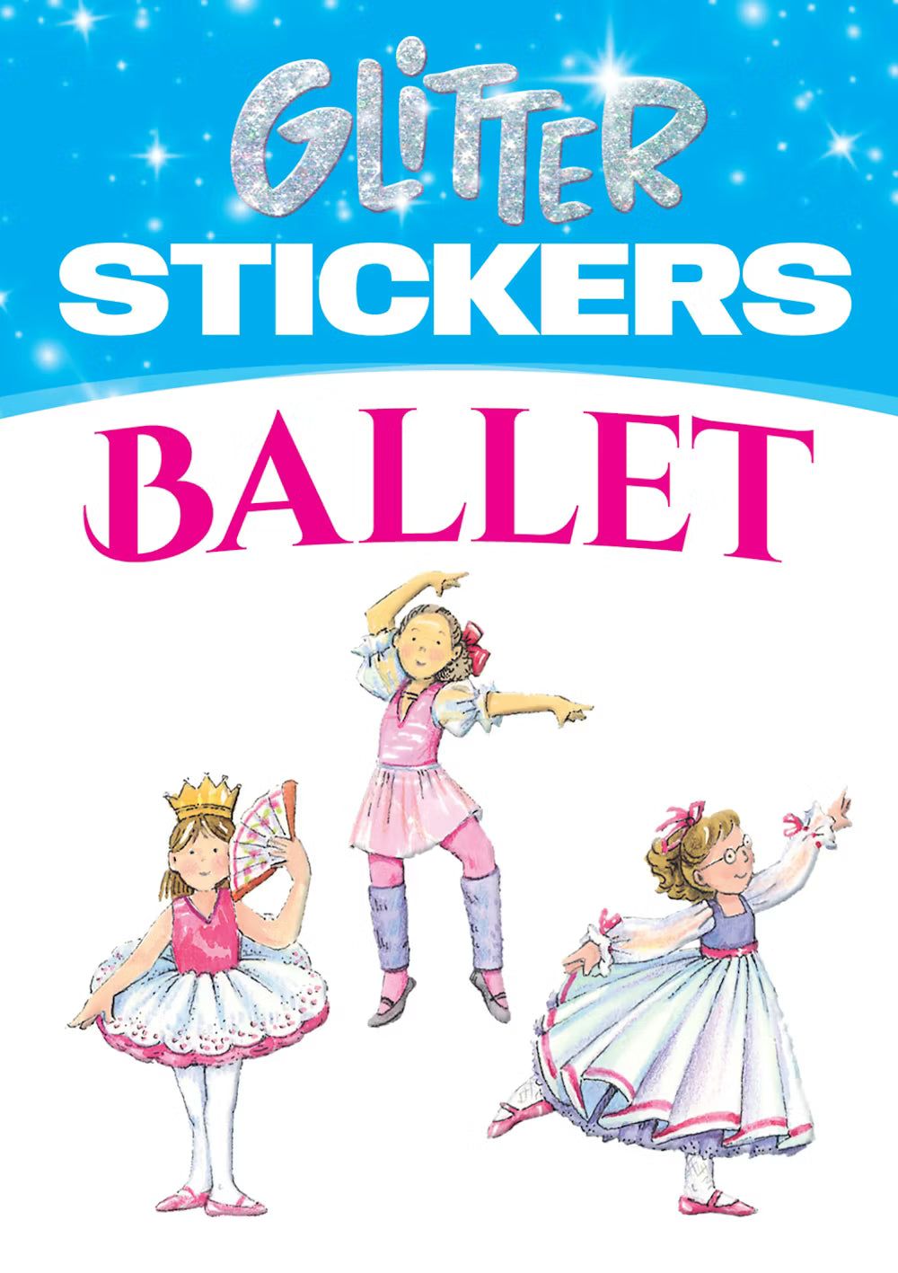 DVR Glitter Stickers: Ballet