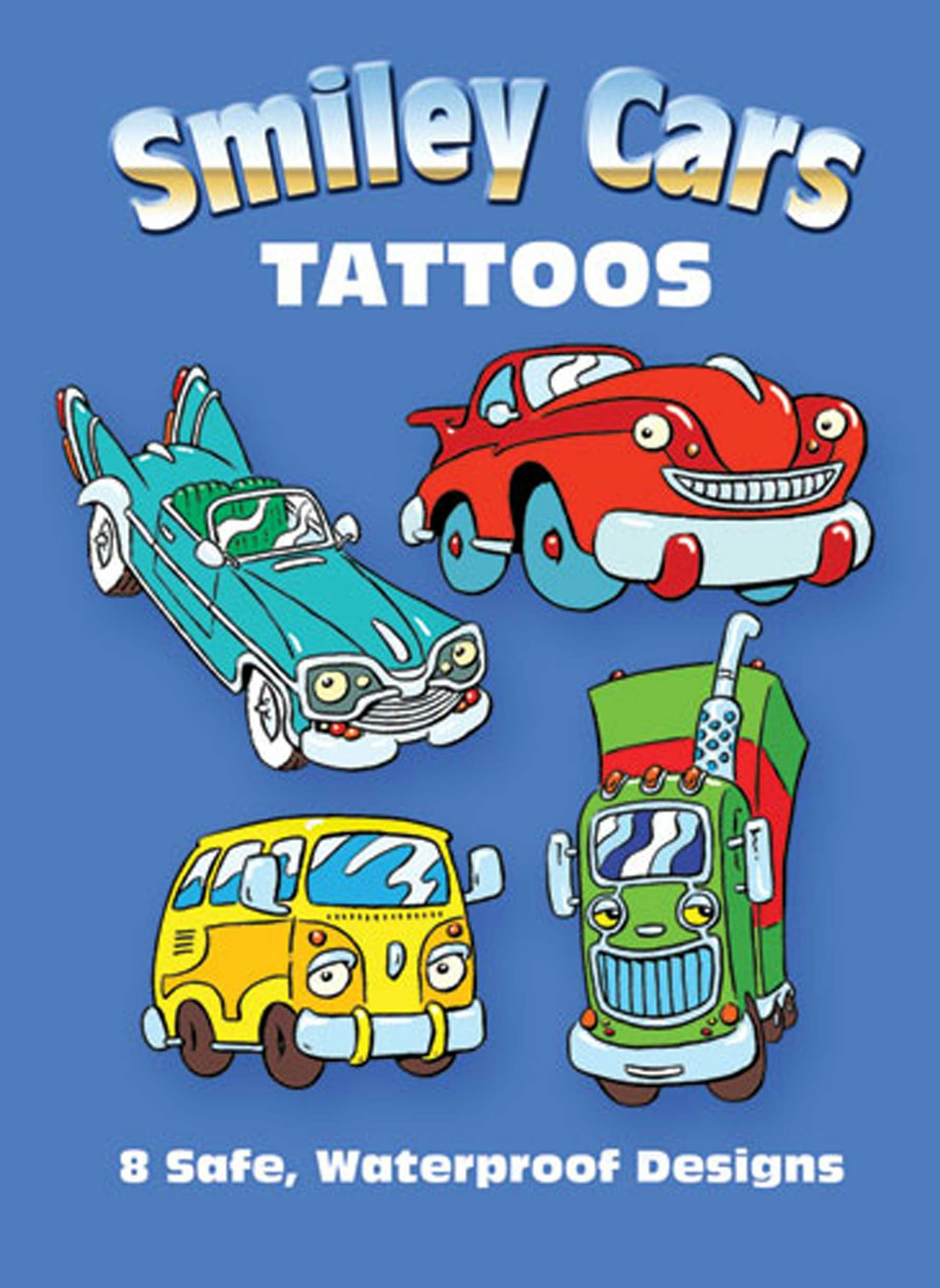 DVR Smiley Cars Tattoos