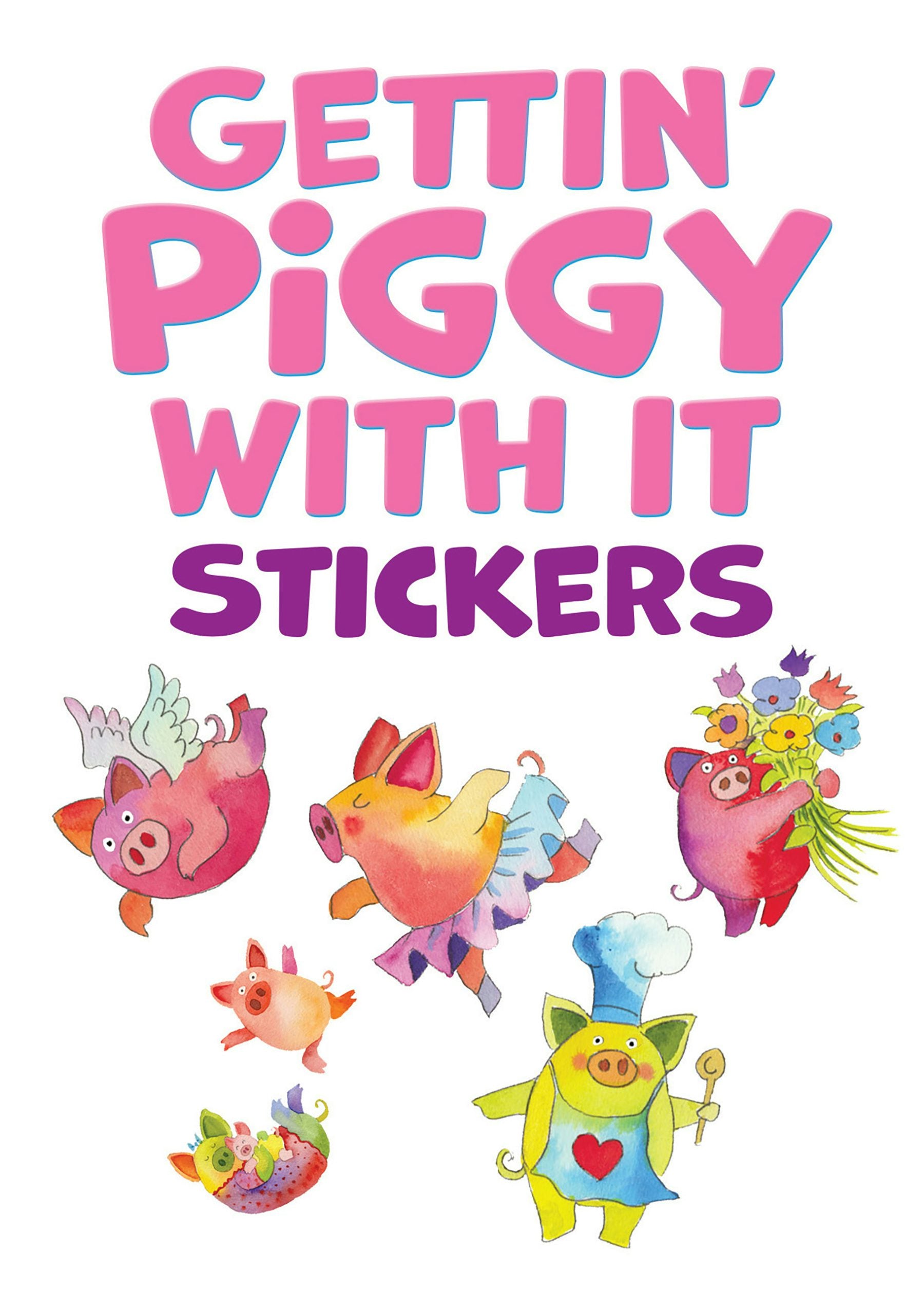 DVR Gettin' Piggy With It Stickers