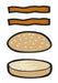 DVR Build Your Own Burger Sticker Activity Book