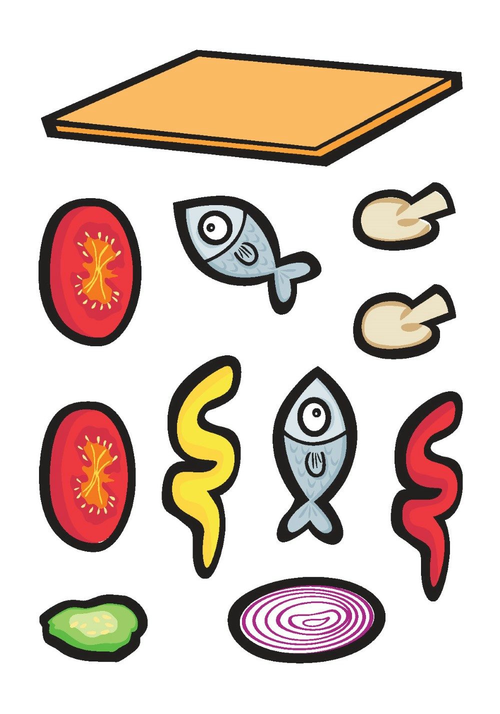 DVR Build Your Own Burger Sticker Activity Book