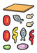 DVR Build Your Own Burger Sticker Activity Book