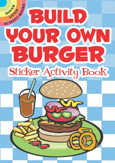 DVR Build Your Own Burger Sticker Activity Book