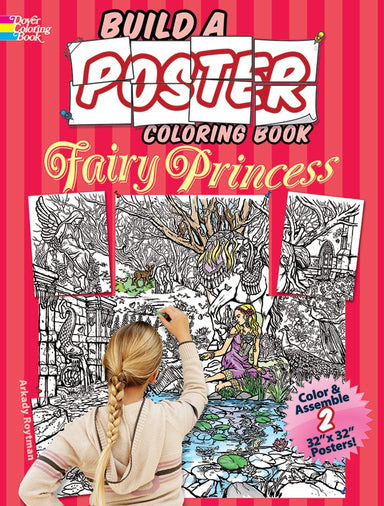 DVR Build a Poster Coloring Book - Fairy Princess
