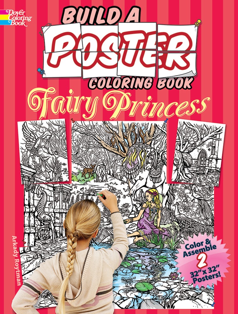 DVR Build a Poster Coloring Book - Fairy Princess
