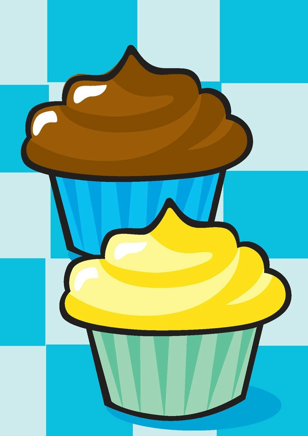 DVR Build Your Own Cupcake Sticker Activity Book