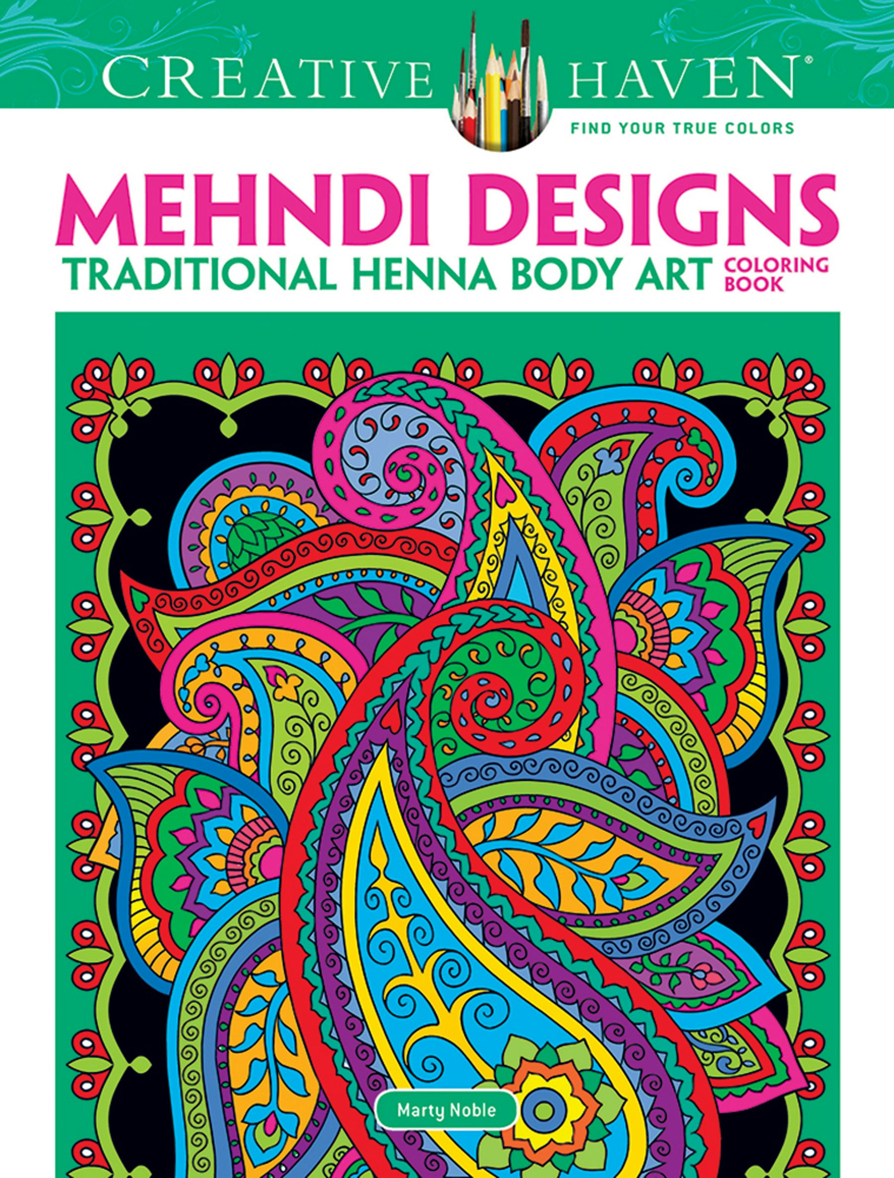 DVR Creative Haven® Coloring Book: Mehndi Designs